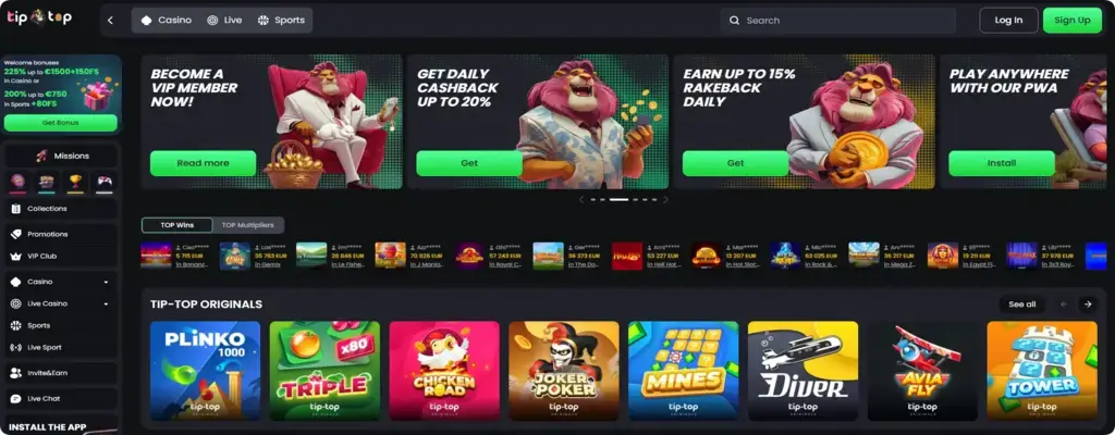 TipTop Casino
